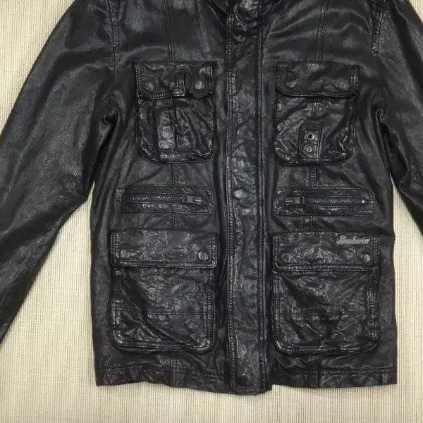 [BUNJANG] Buckaroo Leather Jacket (B103LR320P) - Men's / (100) 버커루 남성 베지터블 가죽자켓 B103LR320P