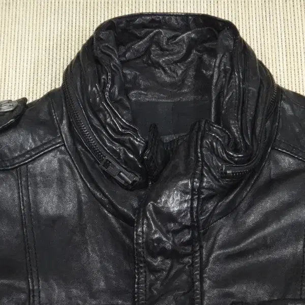 [BUNJANG] Buckaroo Leather Jacket (B103LR320P) - Men's / (100) 버커루 남성 베지터블 가죽자켓 B103LR320P