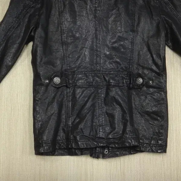 [BUNJANG] Buckaroo Leather Jacket (B103LR320P) - Men's / (100) 버커루 남성 베지터블 가죽자켓 B103LR320P