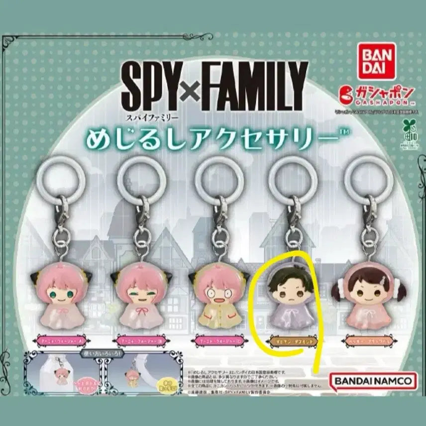 [BUNJANG] Spy x Family Damian Keyring / 스파이 패밀리 메지루시 액세서리 키링 가챠 다미안