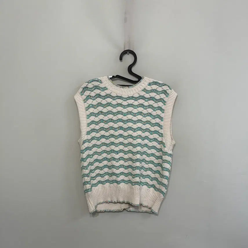 [BUNJANG] Hanseom Mine 2022 Knit Vest / 한섬 마인 2022 니트 조끼 90