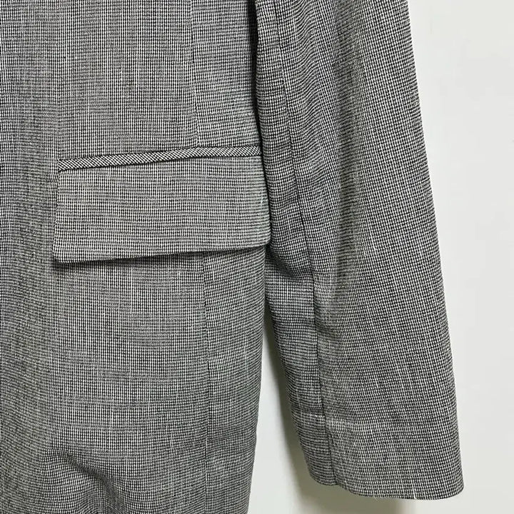 [BUNJANG] Beanpole Linen Blend Houndstooth Check Jacket / [여자-95]빈폴 린넨 블렌드 하운드투스 체크 자켓