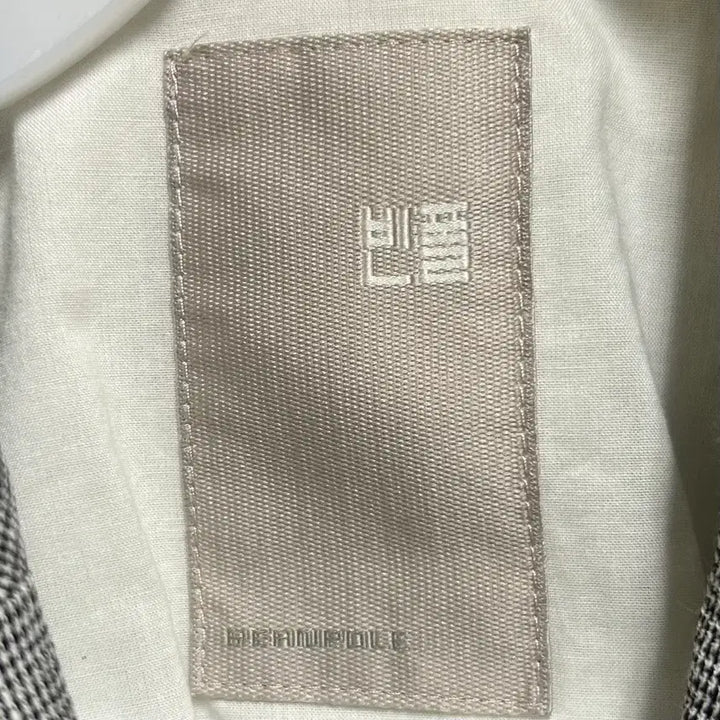 [BUNJANG] Beanpole Linen Blend Houndstooth Check Jacket / [여자-95]빈폴 린넨 블렌드 하운드투스 체크 자켓