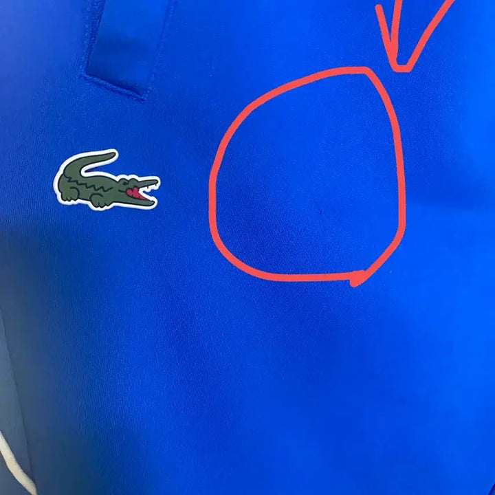[BUNJANG] Lacoste Blue Training Pants / 라코스테 블루 트레이닝 바지