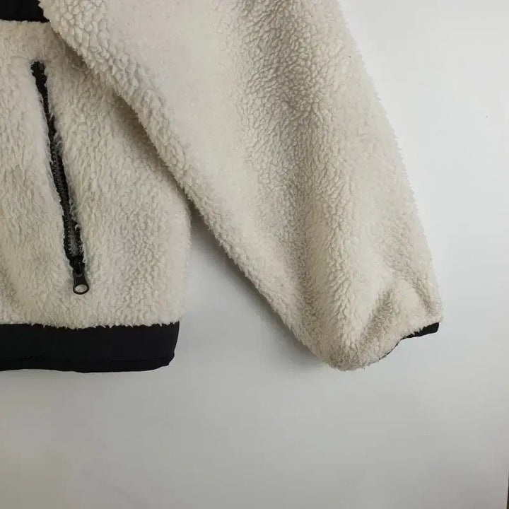 [BUNJANG] FILA Men's White Dumble Fleece Jacket / FILA 남성95 화이트 덤블 플리스 자켓 M0992