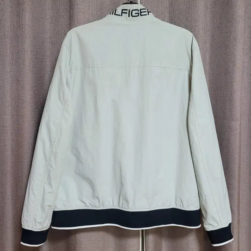 [BUNJANG] Tommy Hilfiger Men's Gray Bomber Jacket / 타미힐피거 남성 블루종 봄 자켓