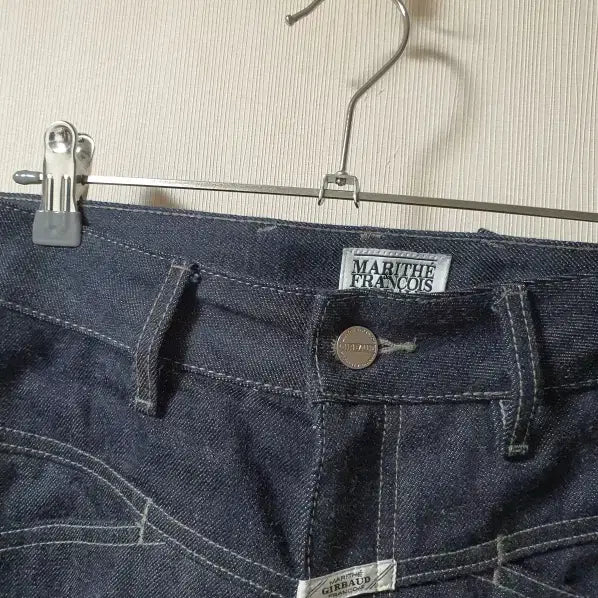 [BUNJANG] Marithe Francois Girbaud Rolled-Up Dark Wash Denim Pants / 마리떼프랑소와저버 롤업 진청 데님 팬츠 28사이즈 정품