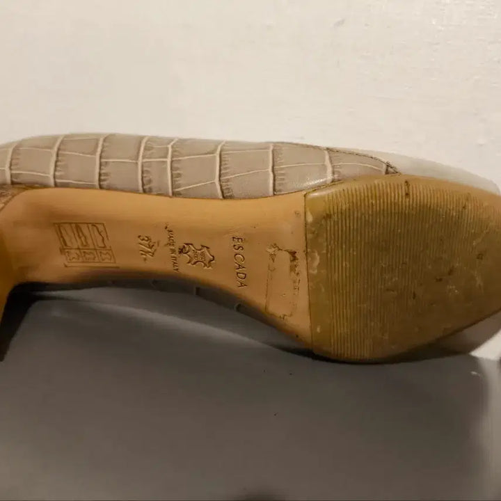 [BUNJANG] Escada 245mm 37.5 Heels / 245mm 37.5 에스까다 구두 힐