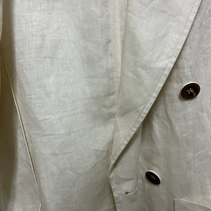 [BUNJANG] JJ JIGOTT Linen Double 7/10 Sleeve Jacket / [여자-77]JJ 지고트 린넨 더블 7부 소매 자켓