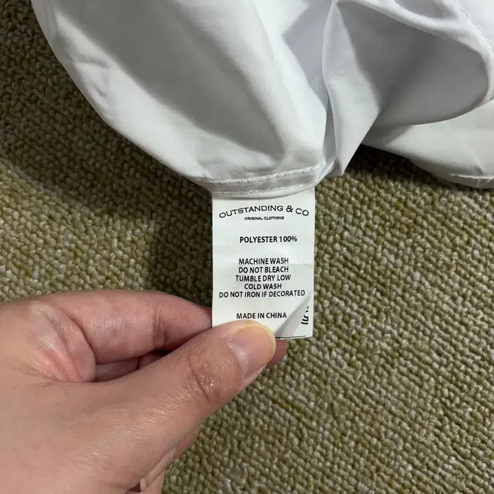 [BUNJANG] OUTSTANDING 나일론 아미 셔츠(M) / OUTSTANDING 나일론 아미 셔츠(M)