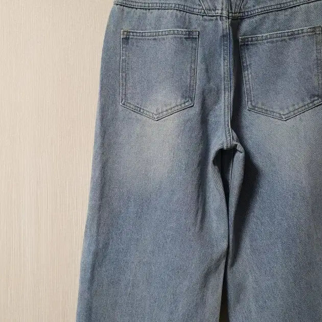 [BUNJANG] Marithe Francois Girbaud Leather Patch Wide Denim Pants / 마리떼프랑소와저버 가죽 패치 와이드 데님 팬츠 26 사이즈 정품