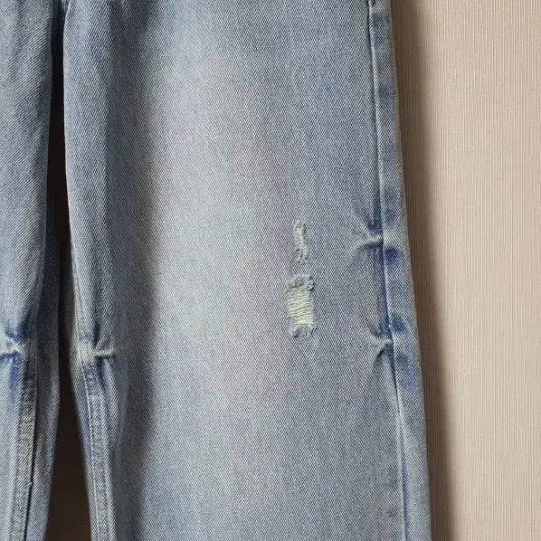 [BUNJANG] Marithe Francois Girbaud Leather Patch Wide Denim Pants / 마리떼프랑소와저버 가죽 패치 와이드 데님 팬츠 26 사이즈 정품