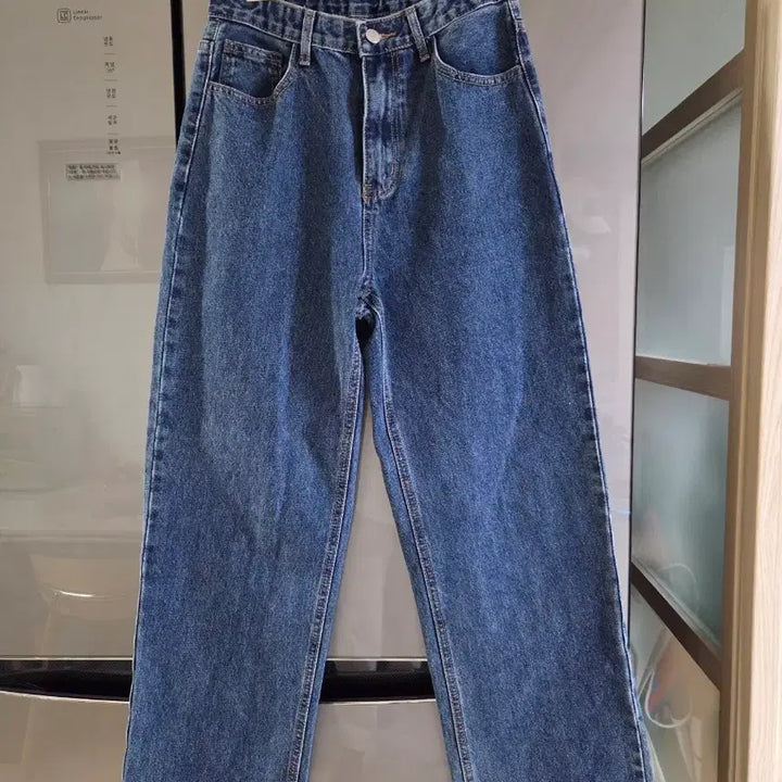 [BUNJANG] Wide Denim Pants / 와이드 데님 팬츠*미사용