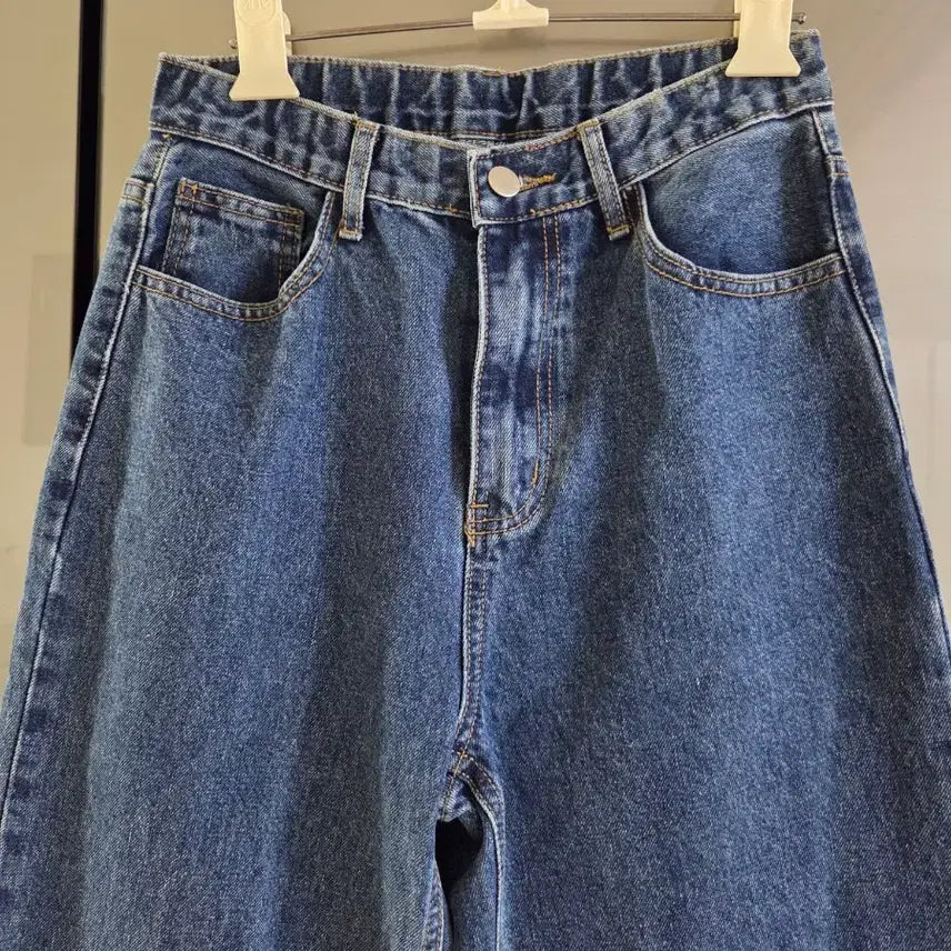 [BUNJANG] Wide Denim Pants / 와이드 데님 팬츠*미사용