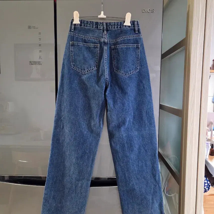[BUNJANG] Wide Denim Pants / 와이드 데님 팬츠*미사용