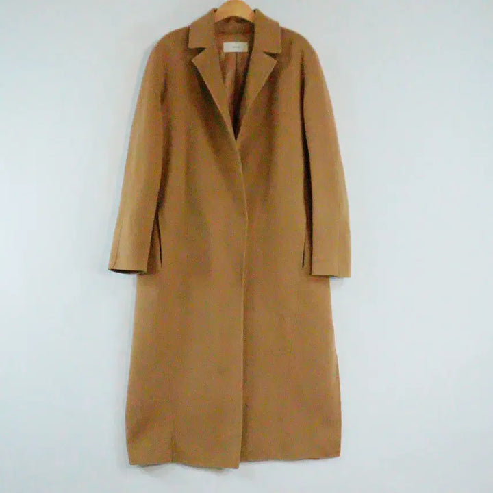 [BUNJANG] SYSTEM Camel Cashmere Handmade Coat / SYSTEM 카멜 캐시미어 핸드메이드 코트