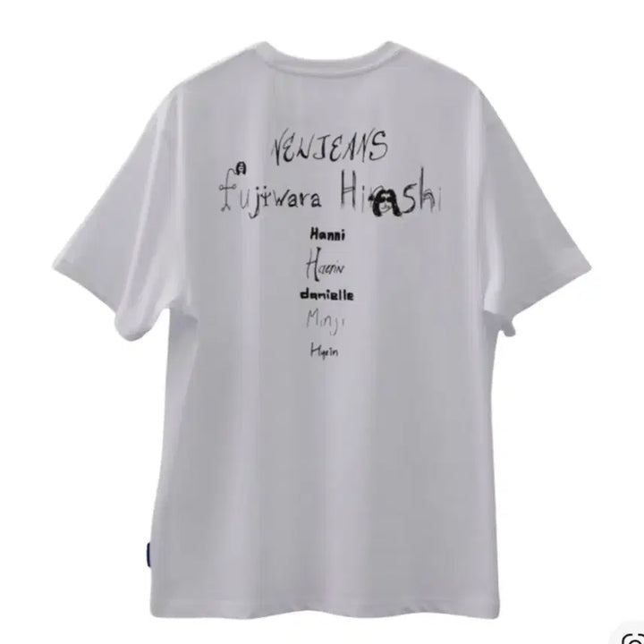 [BUNJANG] NewJeans Hiroshi Fujiwara T-shirt / (XL,1회착중고) 뉴진스 후지와라 히로시 반팔