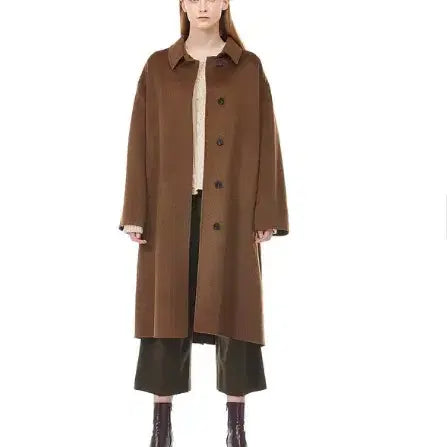 [BUNJANG] Studio Tomboy Oversized Cashmere Wool Handmade Mac Coat / 스튜디오톰보이 오버핏 캐시미어 울 핸드메이드 맥코트 새상품 정품