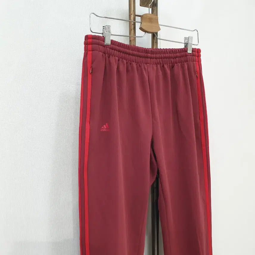 [BUNJANG] Adidas Burgundy Jogger Pants L / (JJ29421)아디다스 버건디 조거팬츠 L