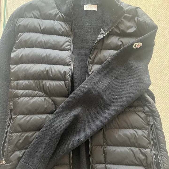 [BUNJANG] Moncler Knit Padded Jacket / 몽클레어 니트 패딩