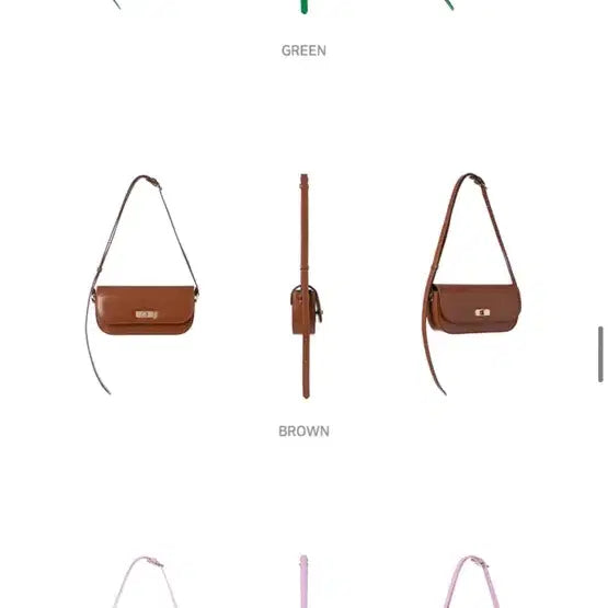 [BUNJANG] Donkey Long Body Shoulder Bag Brown / 돈키 롱바디 숄더백 브라운