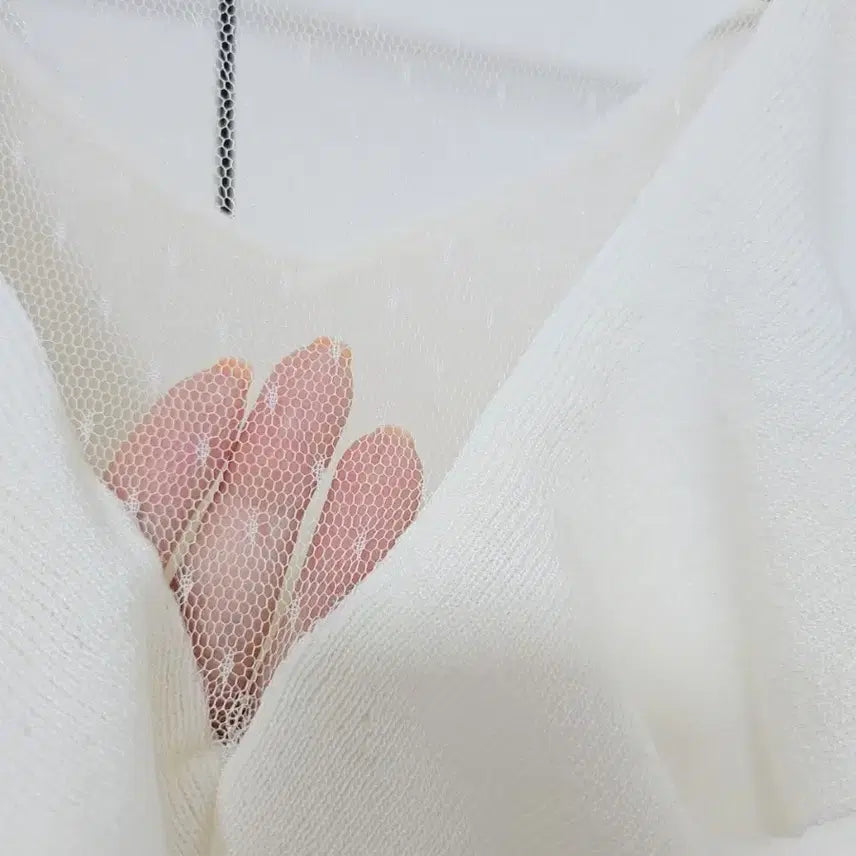 [BUNJANG] White Frill Knit Set / 화이트 컬러 프릴 니트 3종 전부