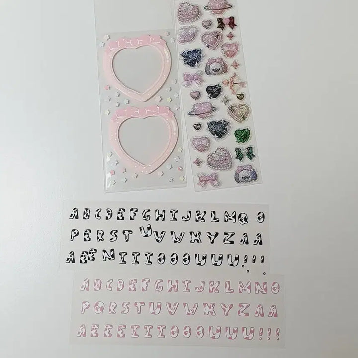 [BUNJANG] Alphabet Sticker Bundle Set / 스티커일괄 알파벳