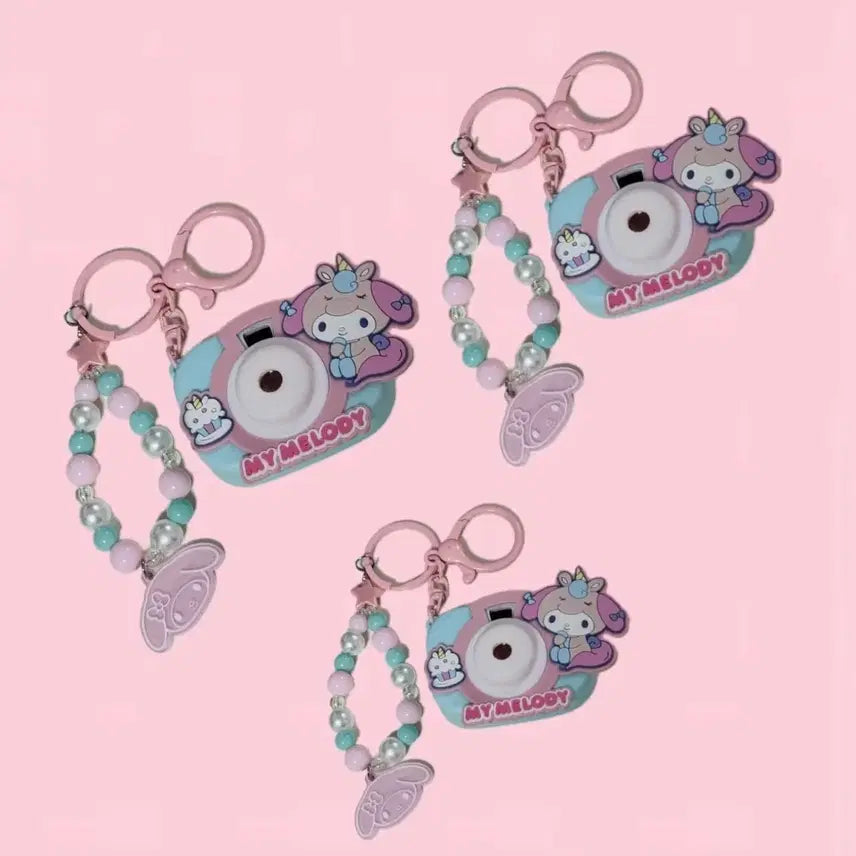 [BUNJANG] My Melody Beam Camera Keyring / 마이멜로디 빔 카메라 키링