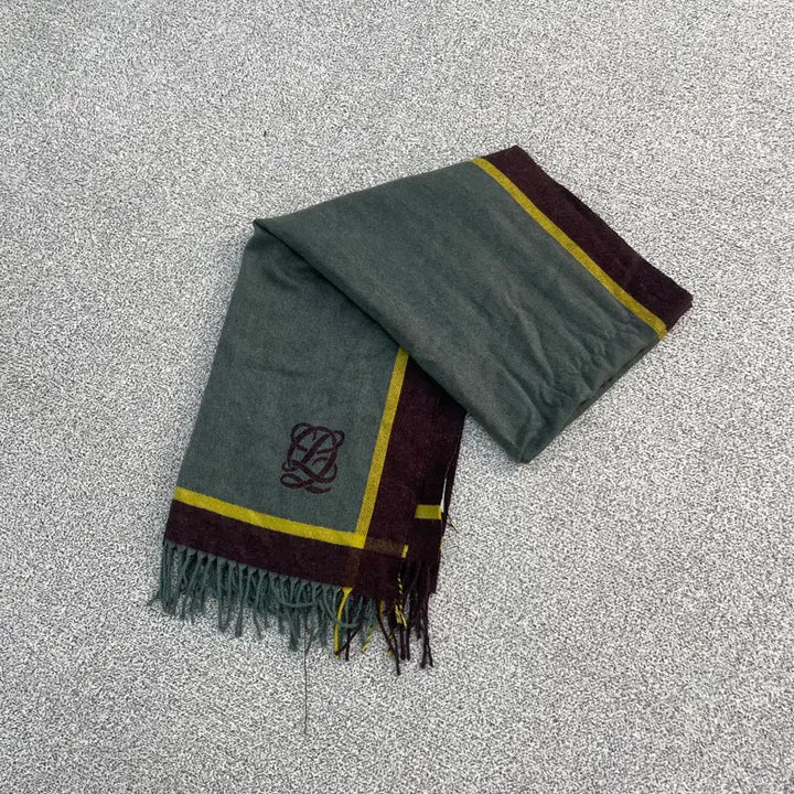 [BUNJANG] Louis Quatorze Wool Scarf / 실측확인 루이까또즈 울 스카프 0227S