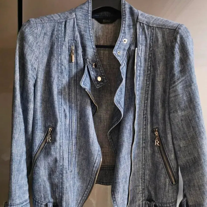 [BUNJANG] RYAN Rider Denim Jacket / RYAN 라이더 데님 자켓