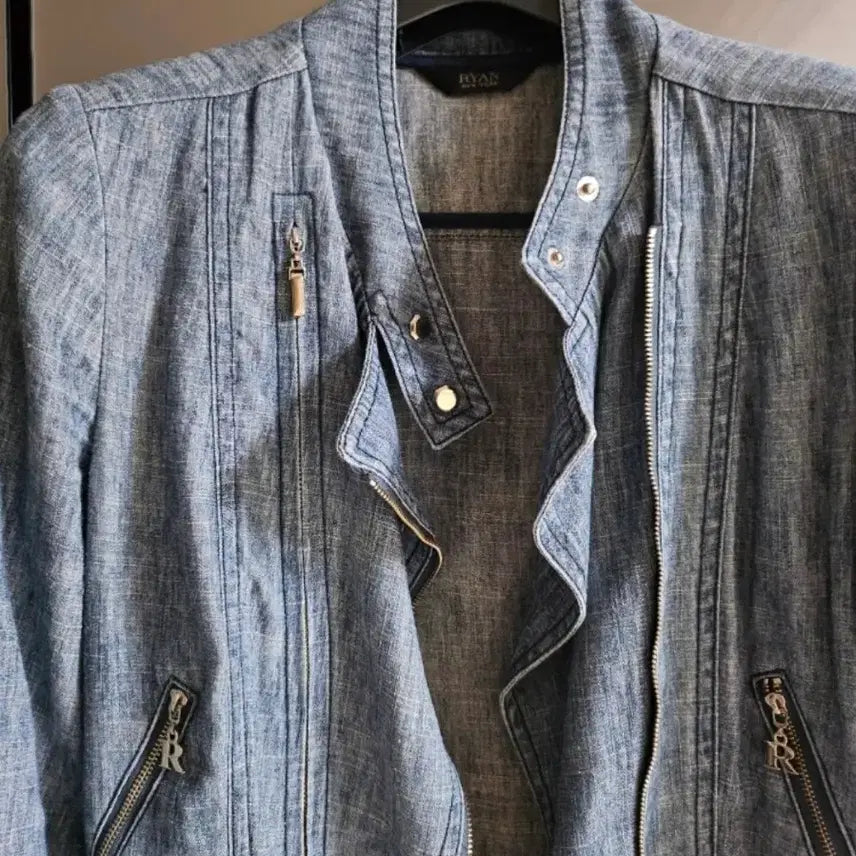 [BUNJANG] RYAN Rider Denim Jacket / RYAN 라이더 데님 자켓