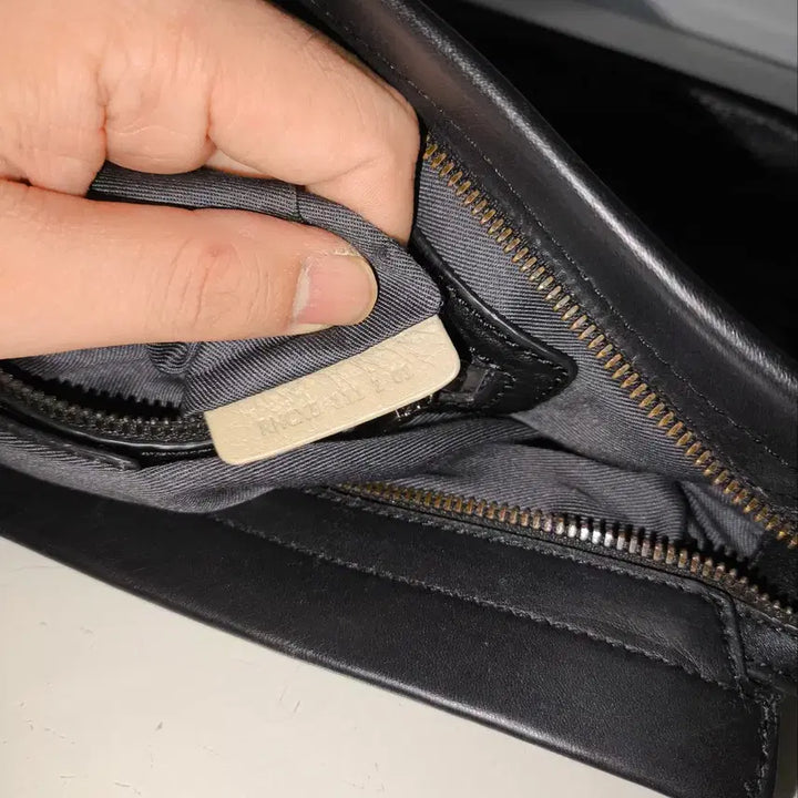 [BUNJANG] Couronne Natural Leather Clutch Bag / 쿠론 천연가죽 클러치백