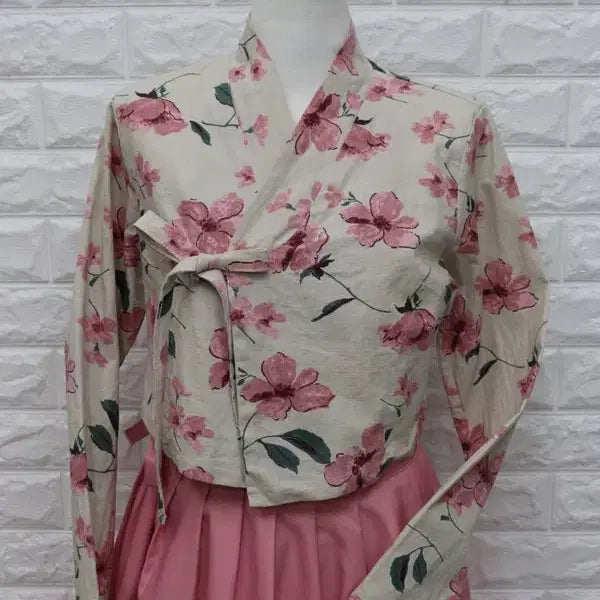 [BUNJANG] 32-Count Cotton Two-Piece Hanbok Set / 32 면 개량한복 투피스 여55-66 키150-160 /창고갤러리