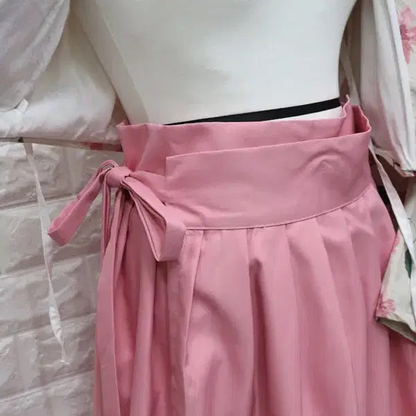 [BUNJANG] 32-Count Cotton Two-Piece Hanbok Set / 32 면 개량한복 투피스 여55-66 키150-160 /창고갤러리