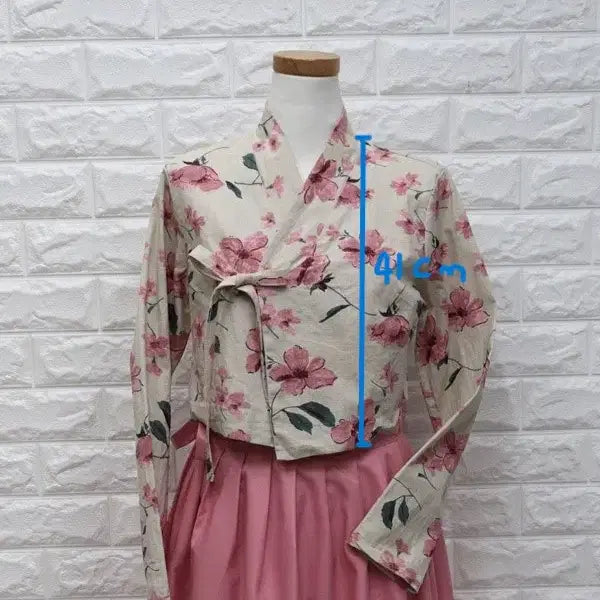 [BUNJANG] 32-Count Cotton Two-Piece Hanbok Set / 32 면 개량한복 투피스 여55-66 키150-160 /창고갤러리