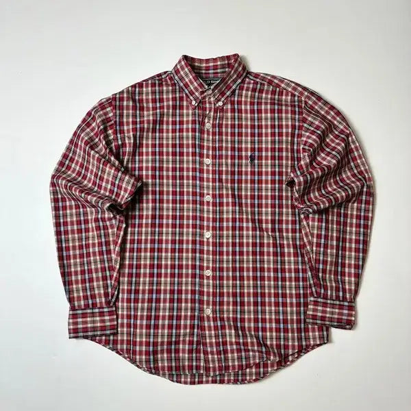 [BUNJANG] Polo Sport 90s Country Check Shirt PN8147 / 폴로스포츠 90's 컨트리 체크 셔츠 PN8147