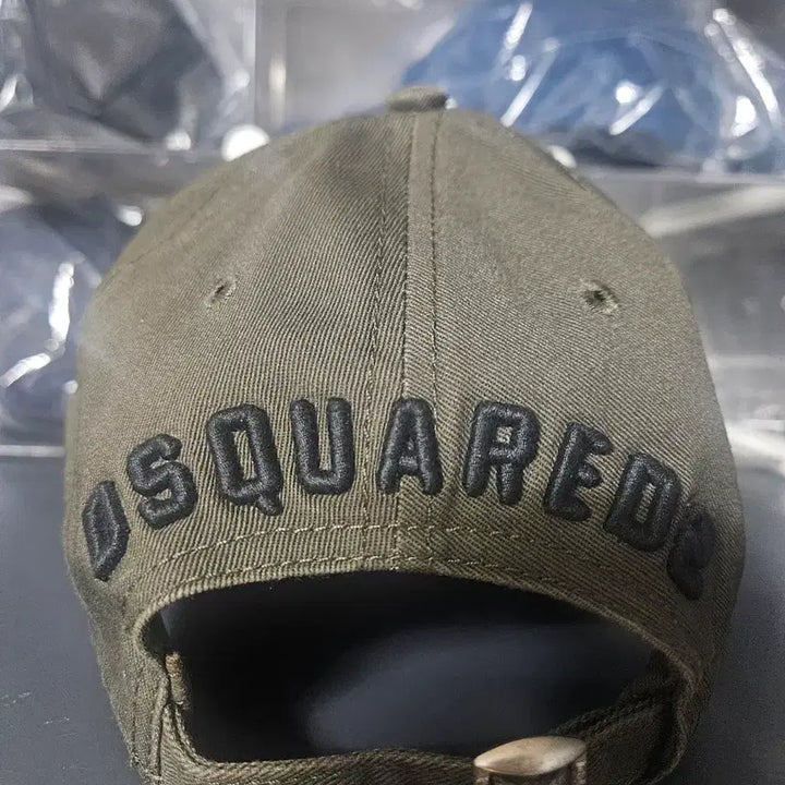 [BUNJANG] Dsquared2 ICON Ball Cap Hat / [정품] 디스퀘어드2 볼캡 모자 ICON 카키