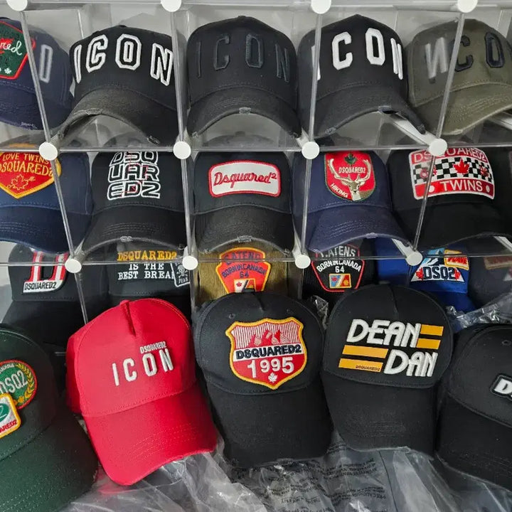 [BUNJANG] Dsquared2 ICON Ball Cap Hat / [정품] 디스퀘어드2 볼캡 모자 ICON 카키