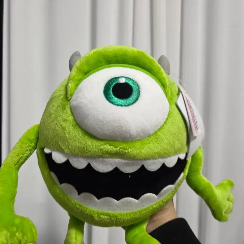 [BUNJANG] Disney Monsters, Inc. Mike Hand Puppet / 캐릭터 굿즈 만화 고전  인형 디즈니랜드 몬스터주식회사 마이크 손인형