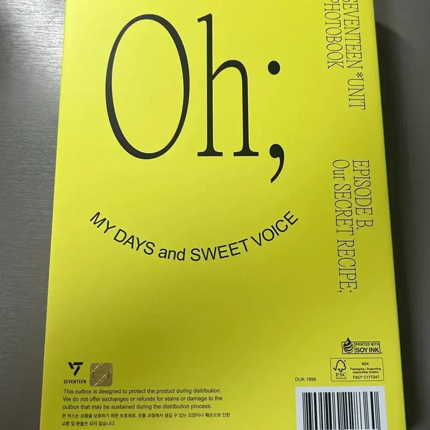 [BUNJANG] Seventeen Unit Photobook / 세븐틴 유닛 포토북