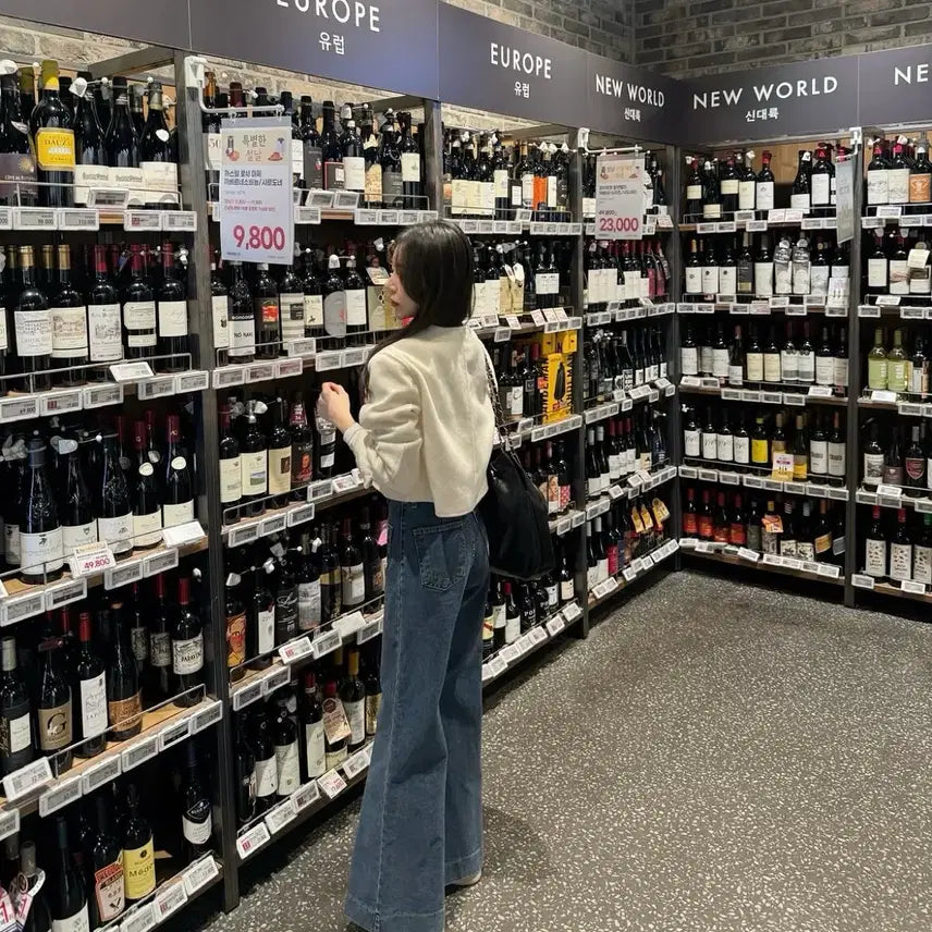 [BUNJANG] S Wide Leg Jeans / 새상품 포장그대로 진청 연청 중청 S 와이드바지 롱팬츠 포켓