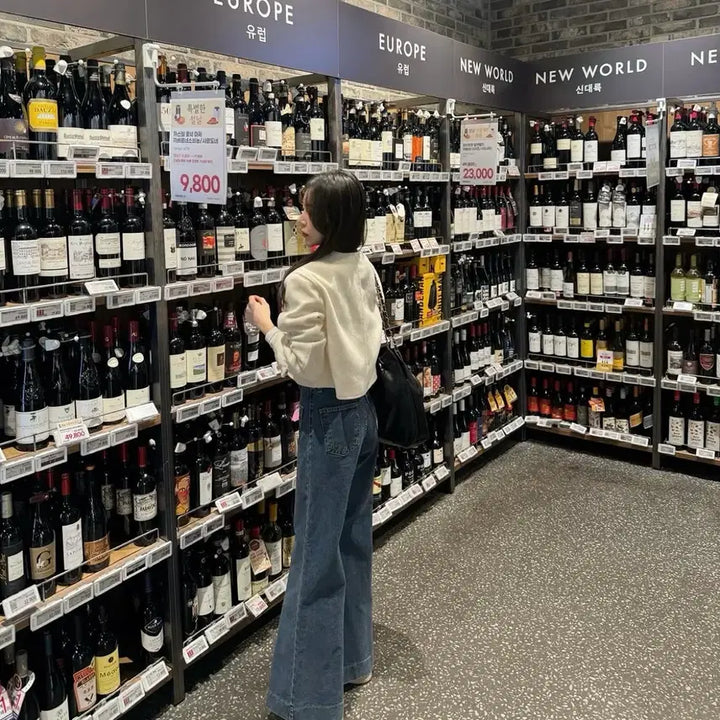 [BUNJANG] S Wide Leg Jeans / 새상품 포장그대로 진청 연청 중청 S 와이드바지 롱팬츠 포켓