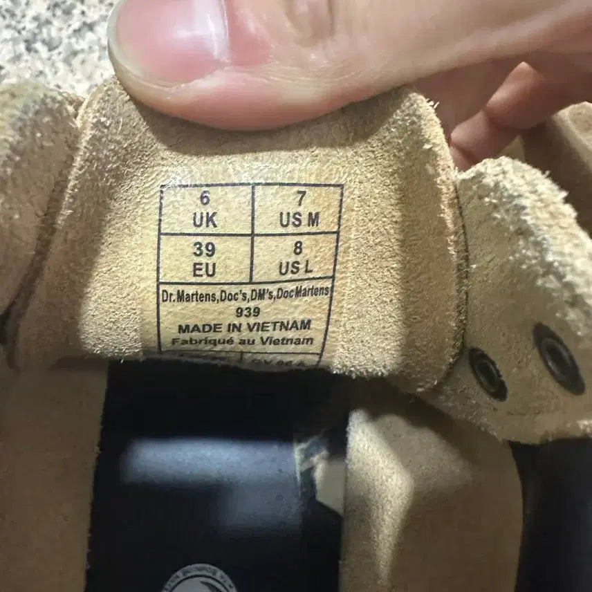 [BUNJANG] Dr. Martens 939 Boots / 닥터마틴 939 250~255 1회착