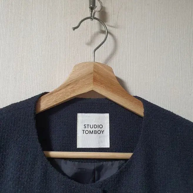 [BUNJANG] Studio Tomboy Tweed Half Sleeve Jacket (Size 55) / 스튜디오톰보이 하프슬리브 트위드 자켓 55사이즈 정품