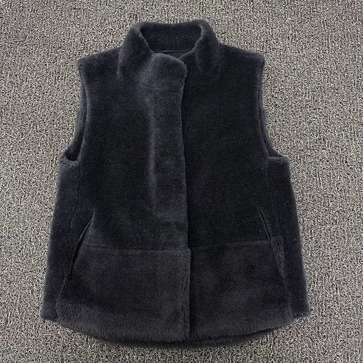 [BUNJANG] Euro Collection Women's Wool Vest Size 66 / 유로컬렉션 여성 양모 조끼 베스트 66사이즈