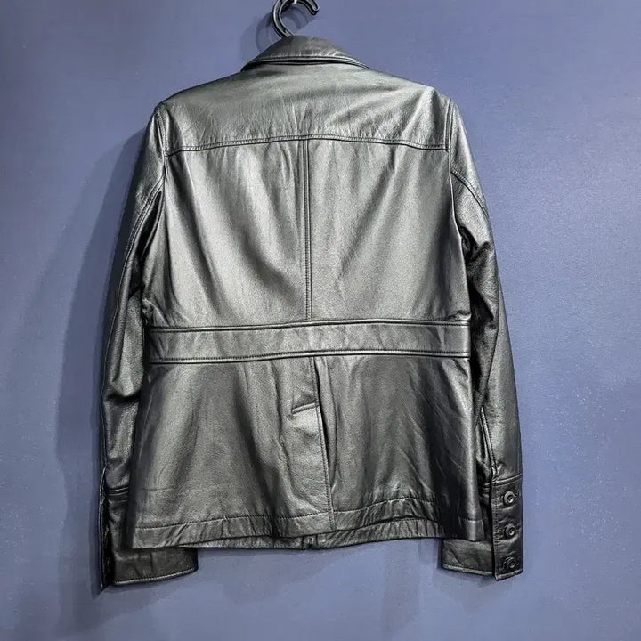 [BUNJANG] Intercrew Slim Fit Leather Jacket / 인터크루 소가죽 슬림핏 자켓