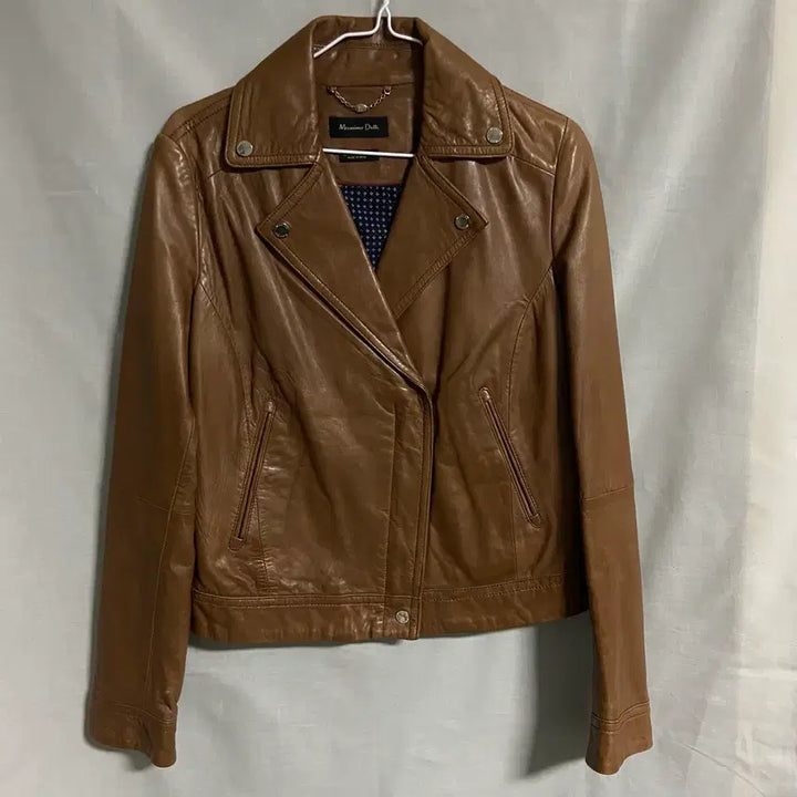 [BUNJANG] Massimo Dutti Leather Jacket / 마시모두띠 양가죽 브라운 레더 자켓 S