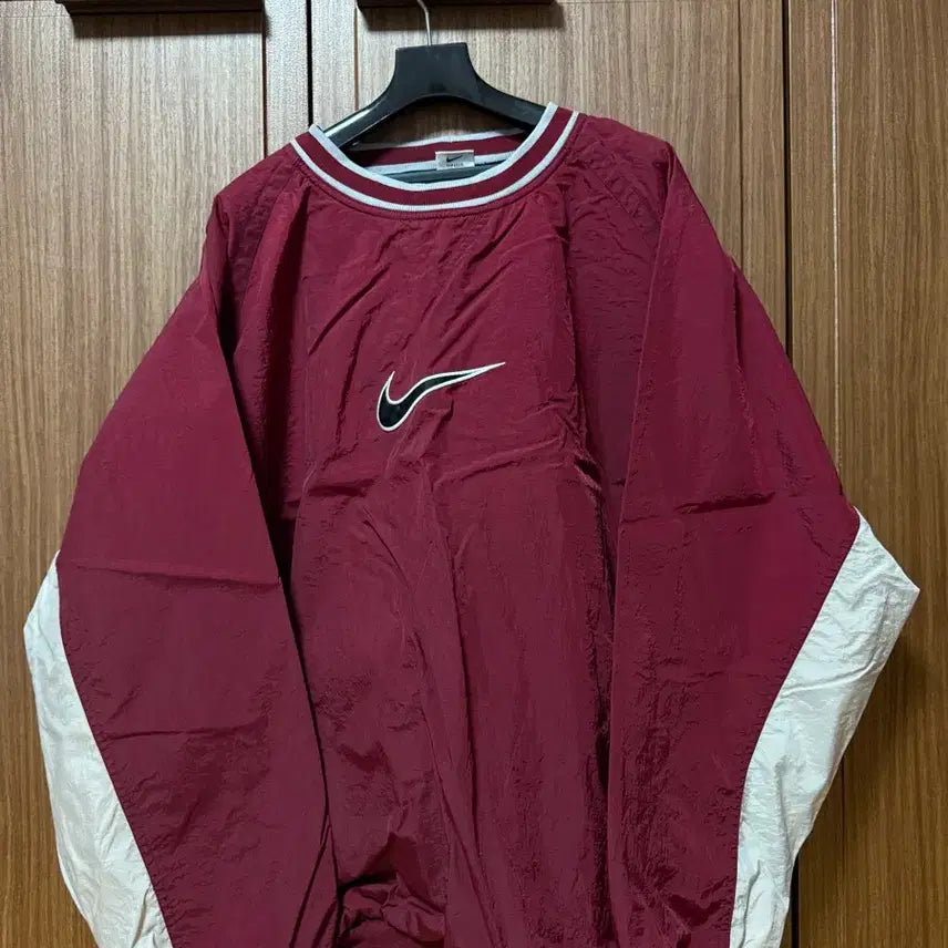 [BUNJANG] Nike Windbreaker Sweatshirt / 나이키 윈드브레이커 맨투맨 (정품)