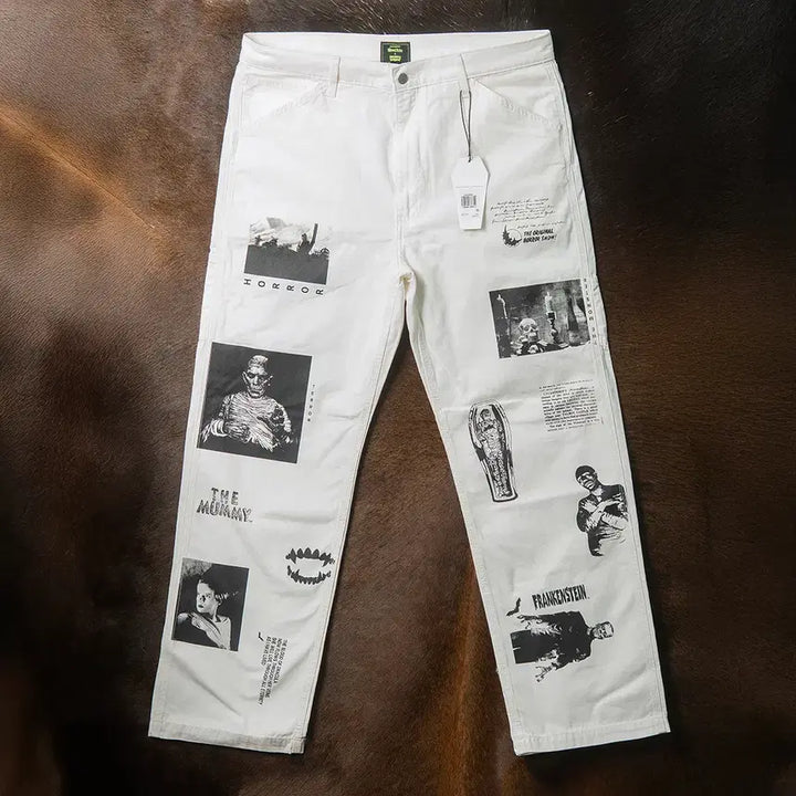 [BUNJANG] Levi's x Universal Monsters Carpenter Pants / [38] 리바이스 x 유니버셜 몬스터즈 콜라보 카펜터 팬츠