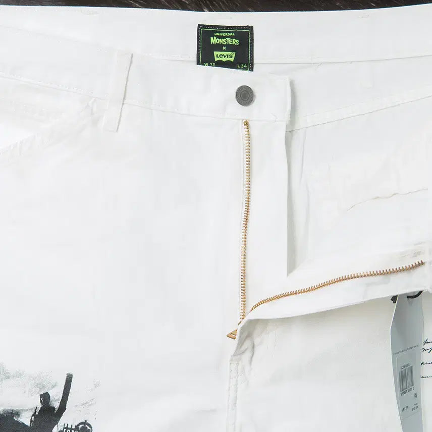 [BUNJANG] Levi's x Universal Monsters Carpenter Pants / [38] 리바이스 x 유니버셜 몬스터즈 콜라보 카펜터 팬츠